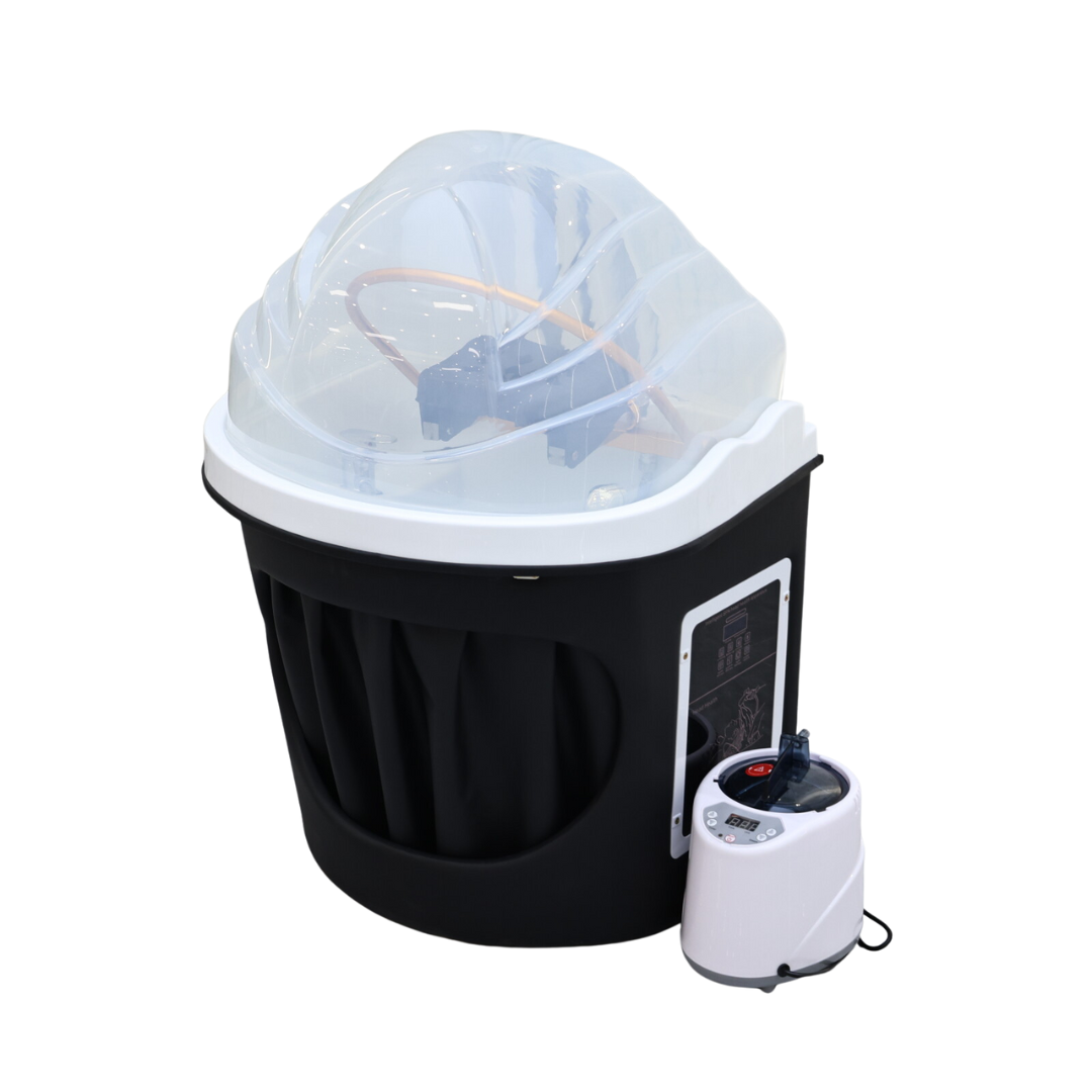 129 Japanese Head Spa Black Hybrid Circle Unit