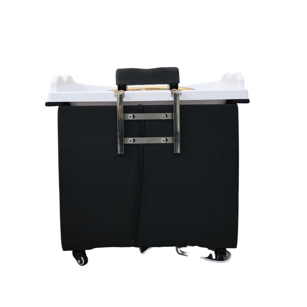 Japanski Head Spa crni Hibridni Uređaj s Ugrađenim Vodovodnim Priključkom (uključujući parnik, poklopac parnika i grijač vode)