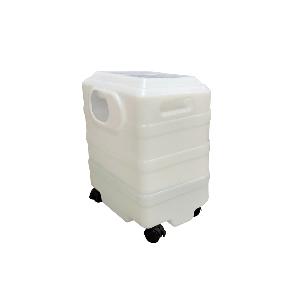 Mobilna drenaža - kanta za otpadnu vodu 50 L - za bijele 'Head Spas' bez priključka za vodu